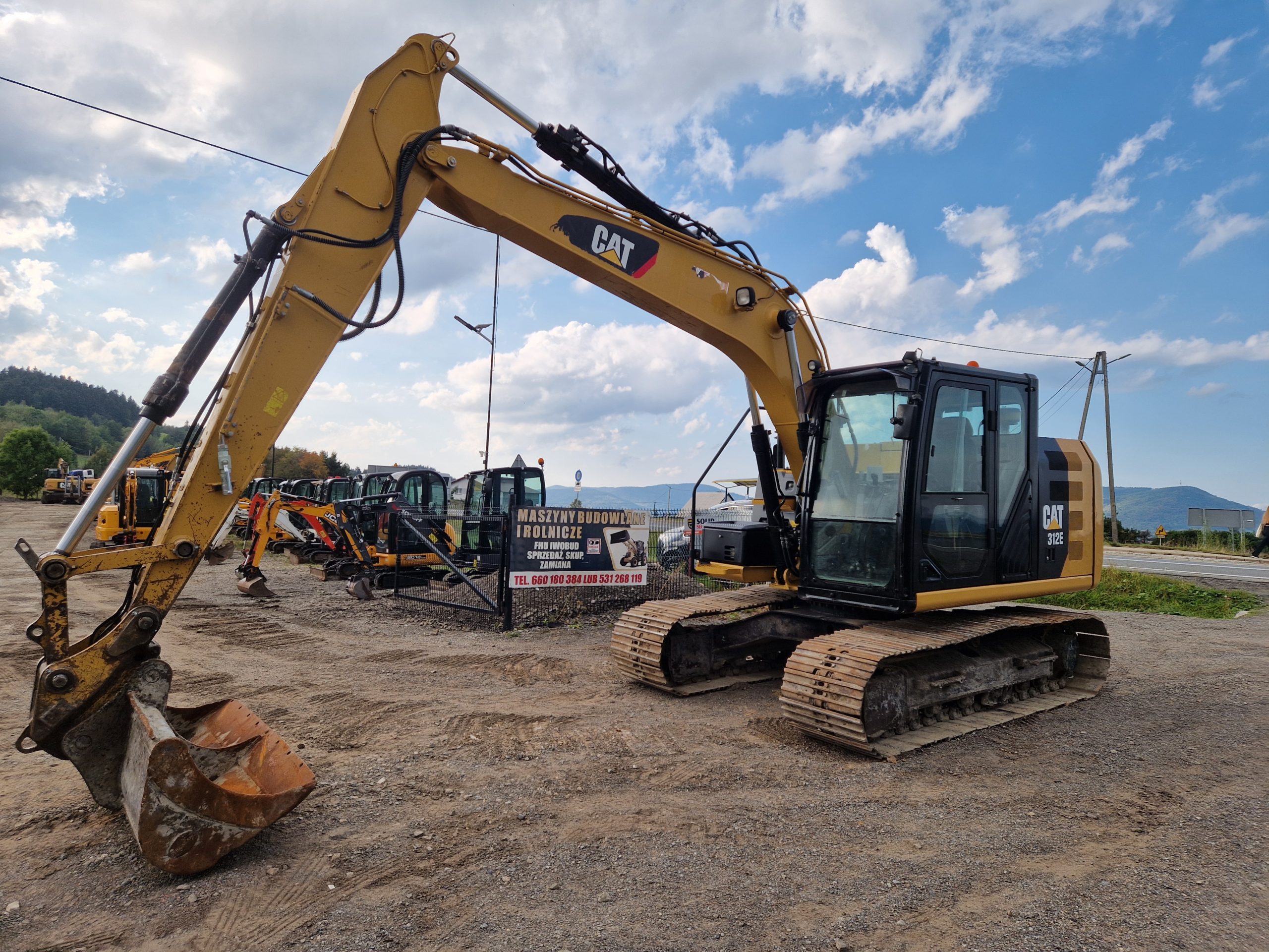 Koparka gąsienicowa Cat 312 E - obrazek 4