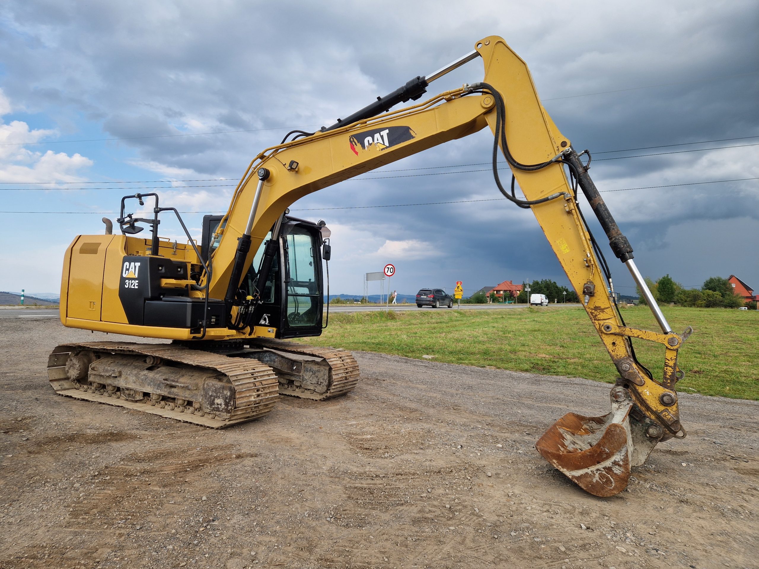 Koparka gąsienicowa Cat 312 E - obrazek 3