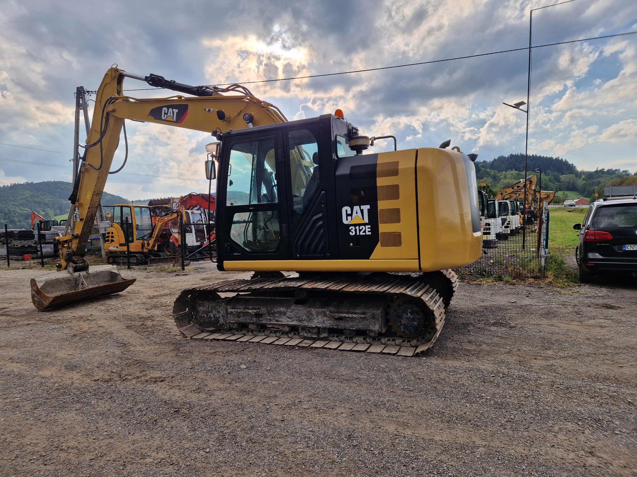 Koparka gąsienicowa Cat 312 E
