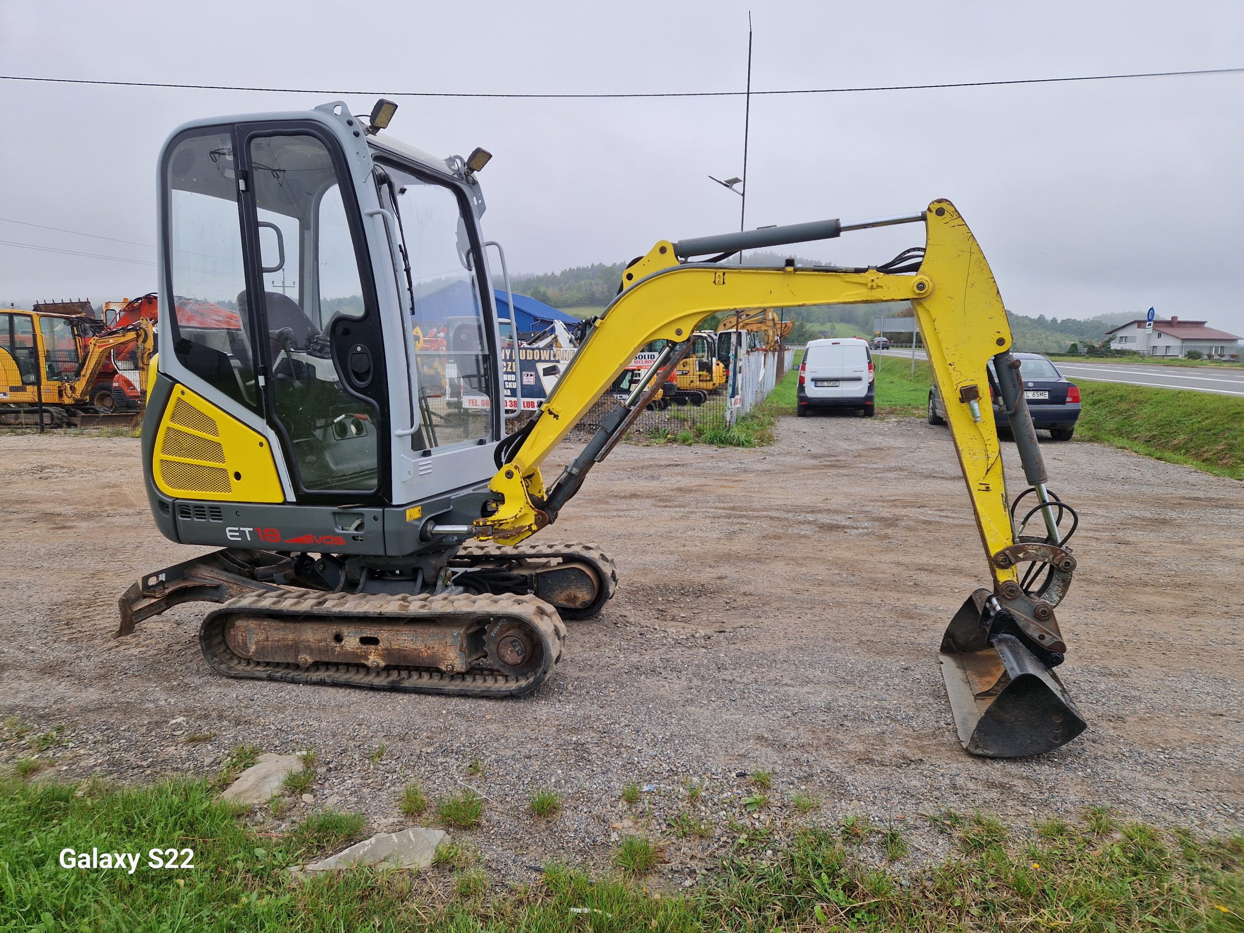 Minikoparka Wacker Neuson ET18