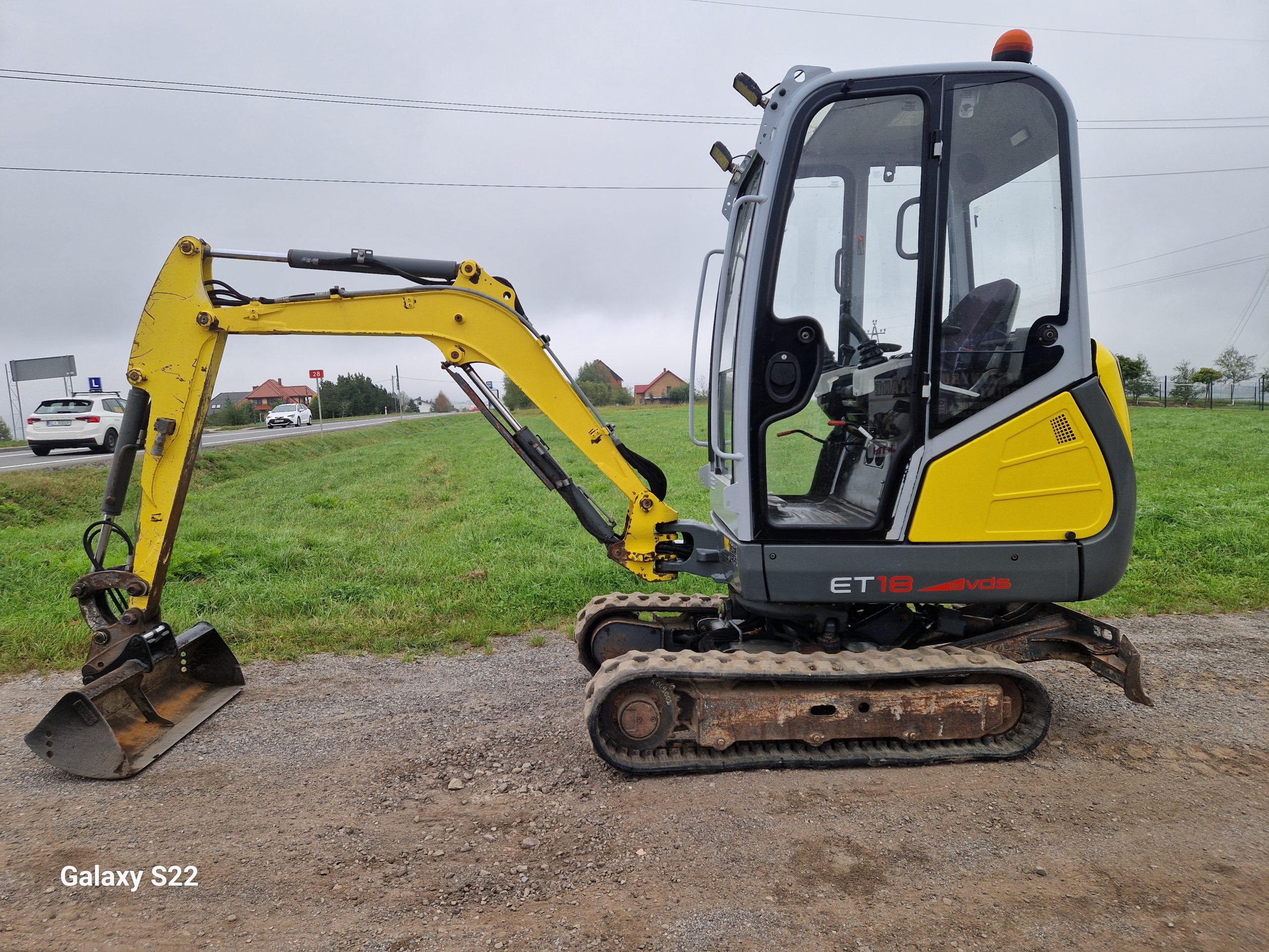 Minikoparka Wacker Neuson ET18 - obrazek 2