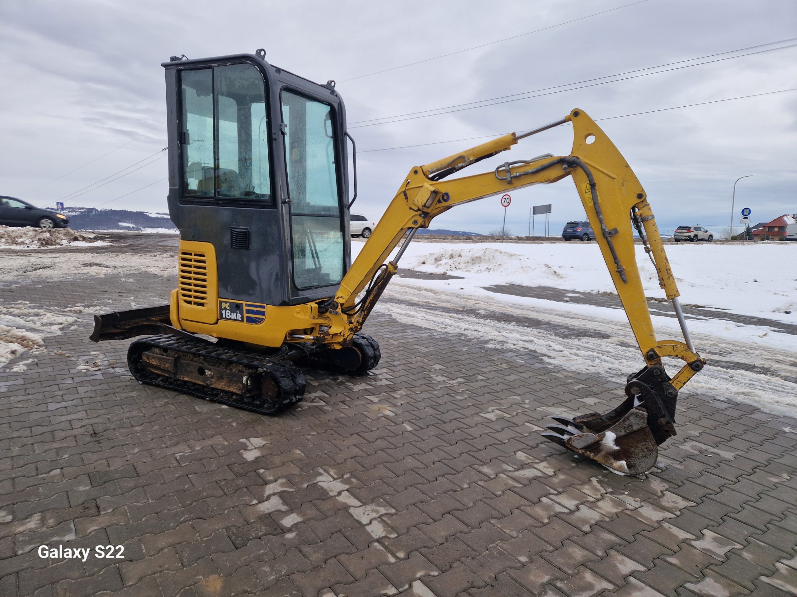 Minikoparka Komatsu PC 18 MR
