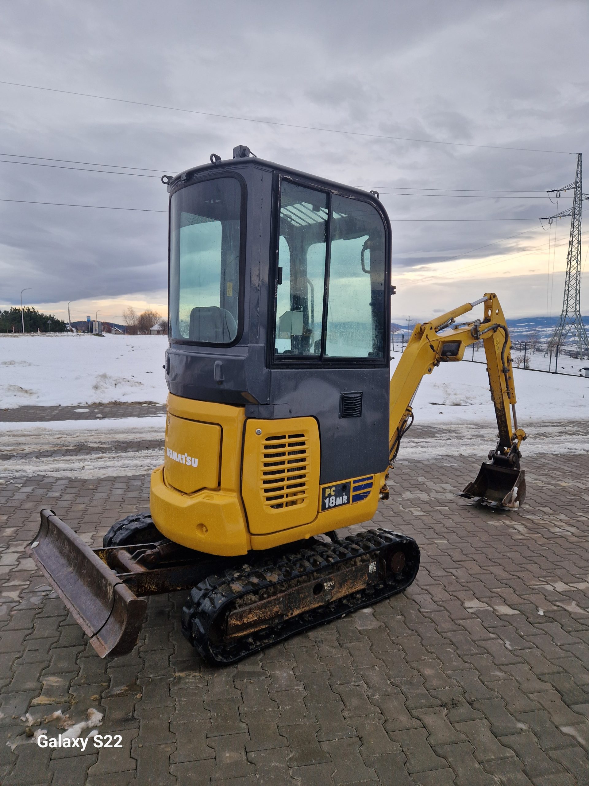Minikoparka Komatsu PC 18 MR - obrazek 4
