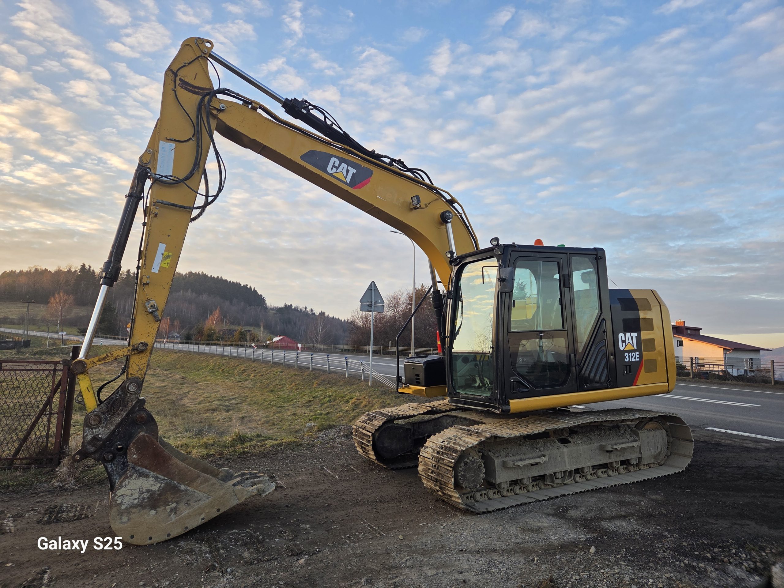 Koparka gąsienicowa Cat 312 E