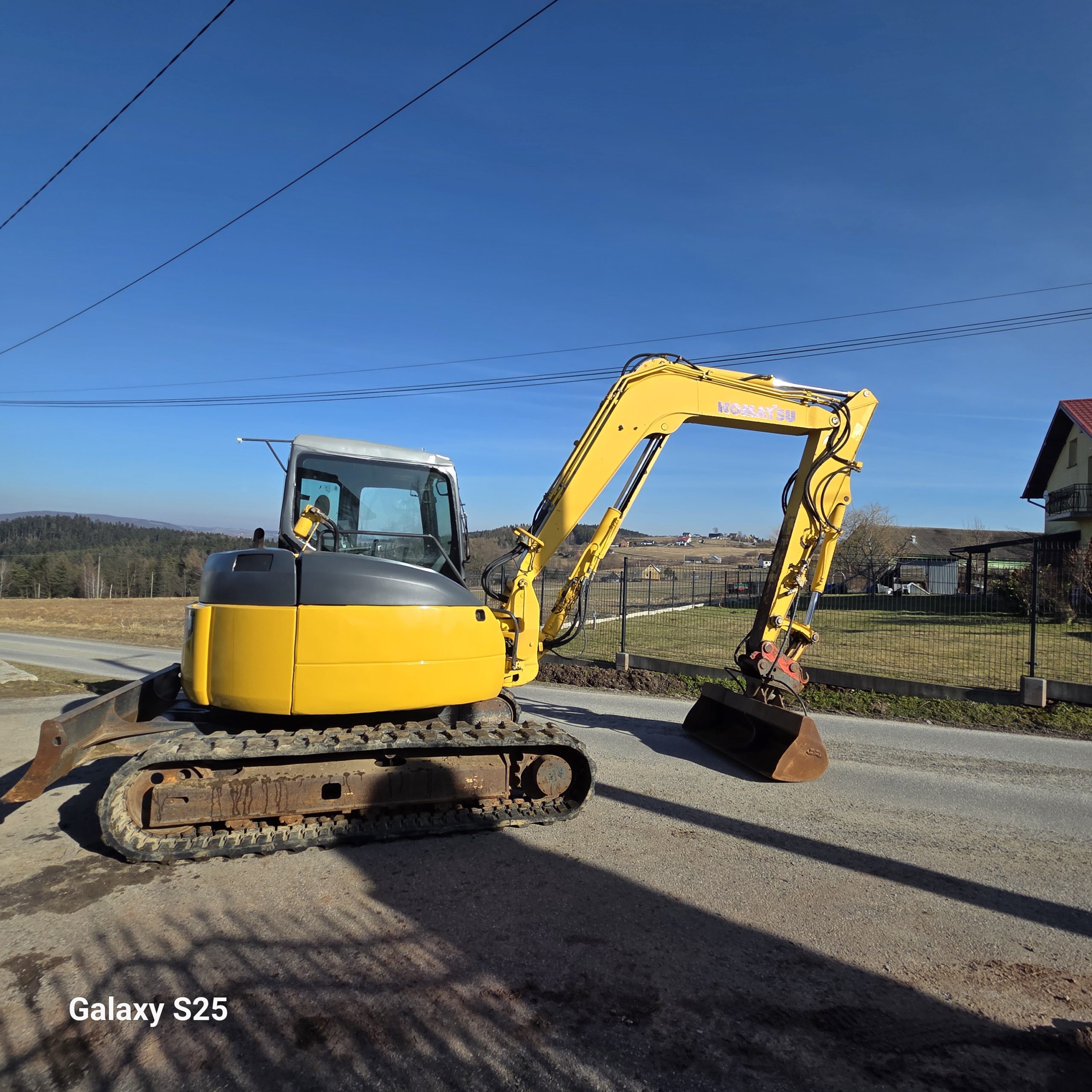 Koparka Komatsu PC 78 MR - obrazek 3