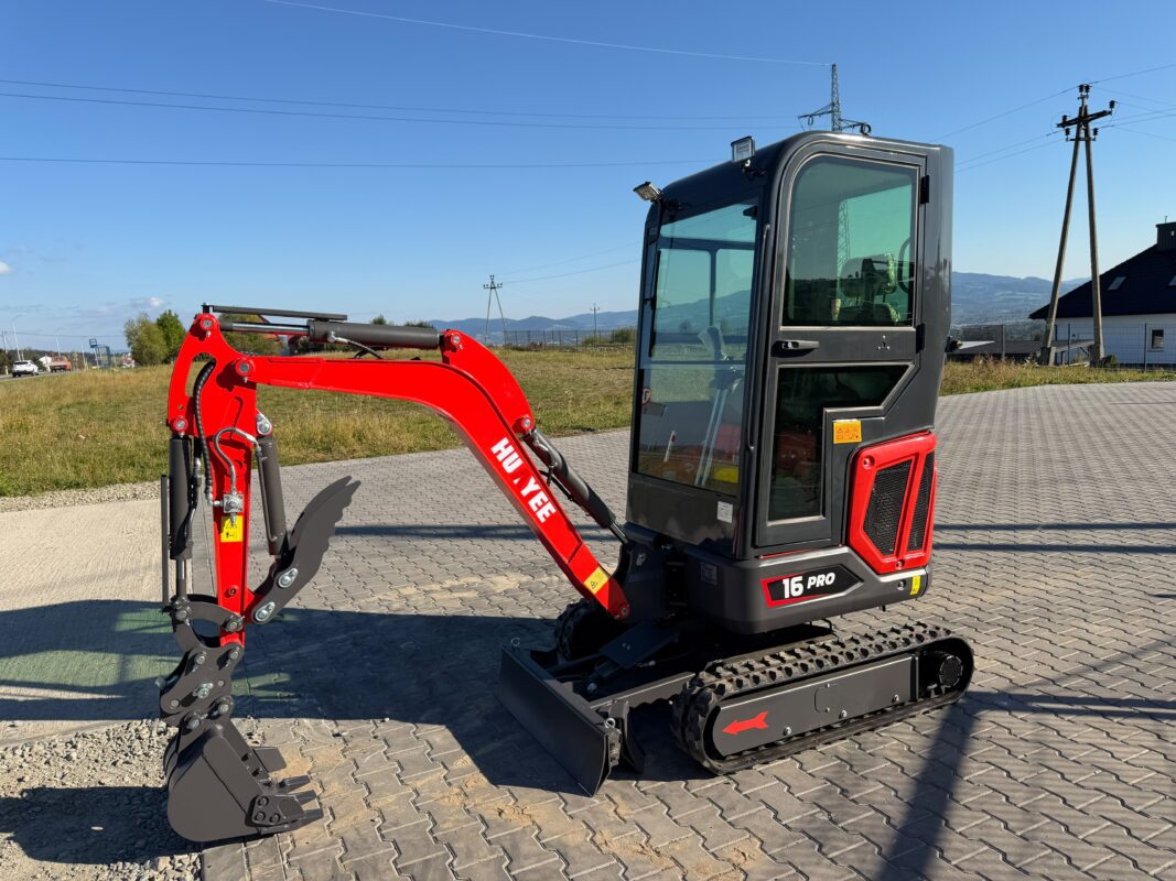 Nowa Minikoparka Huayee 16 Pro